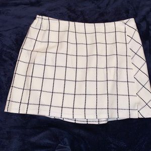 Plaid Mini Skirt